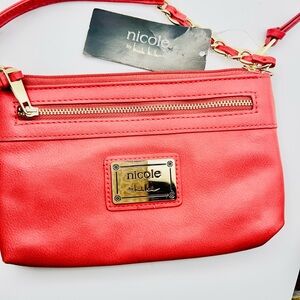 Nicole Miller Red Mini Bag